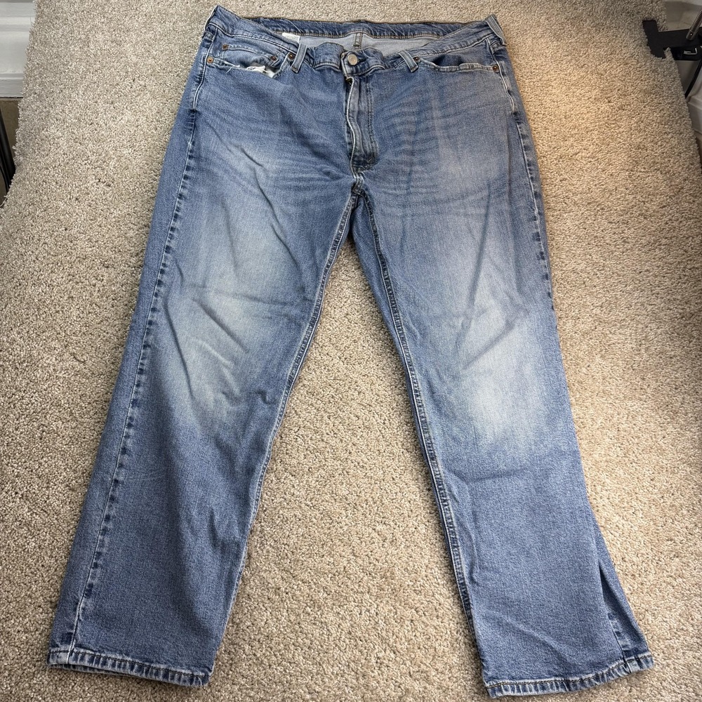 Levis 541 Athletic Taper Jeans Mens 40x30 Medium Wash Blue Denim Stretch